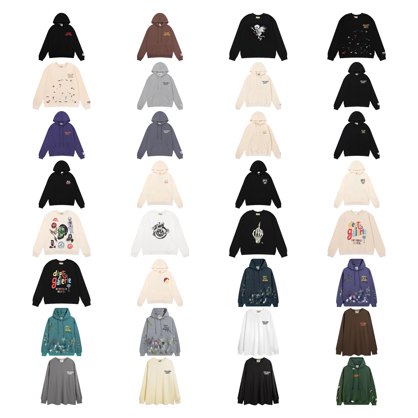 G*ALLERY *DEPT hooded sweatshirt 7  