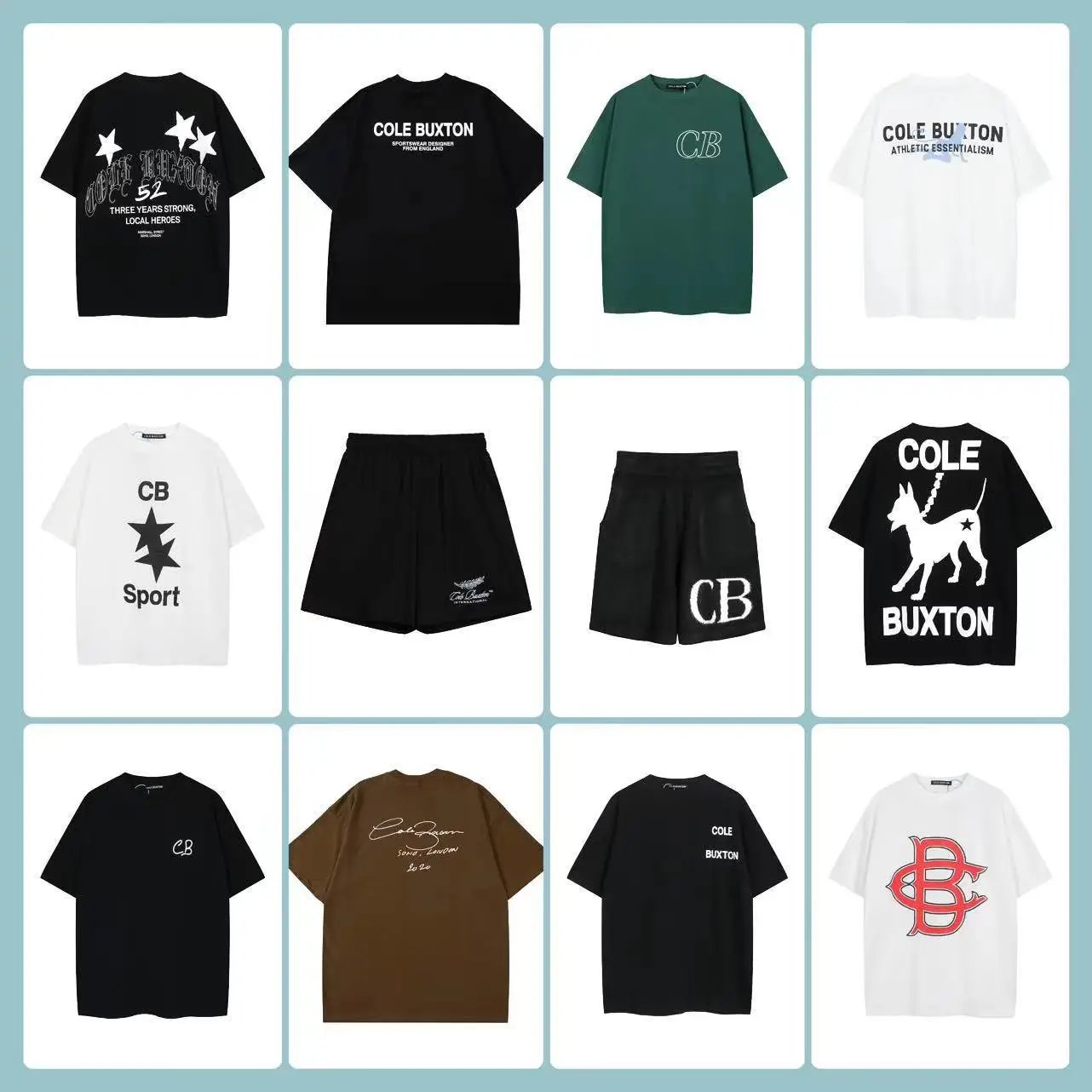 Loose round neck short sleeves for men and women  