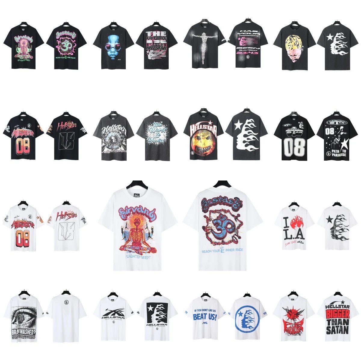 Summer new American men's and women's couple's clothing large size loose pullover short-sleeved teenagers  